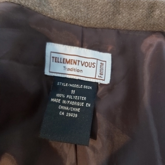 VINTAGE trio blazer high rise pants maxi skirt - Picture 9 of 9